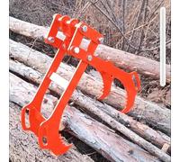Vertical Timber Clamps for Log Lifting and Transport, Adjustable Grasping Equipment with Handling Jig