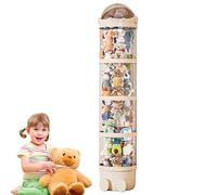 Vertical Toy Storage Tube Stackable Clear Vertical Tube Organizer
