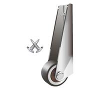 Vertical Track Roller Wheel,Sliding Door Bottom Guide With Caster | Small Directional Door Drooping Support Wheel For Wooden Garden Gate & Yard Fence