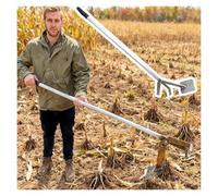Vertical Tree Root Extractor， Post Puller Tool for Stump Weed Root Extraction 92-132 cm(92 cm (36.2 inch))
