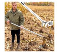 Vertical Tree Root Extractor， Post Puller Tool for Stump Weed Root Extraction 92-132 cm(92 cm (36.2 inch))