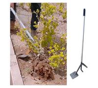Vertical Tree Root Extractor， Post Sapling Fence Stump Tree Root Puller 92-132cm Manganese Steel Leverage(132cm(51 8/8"))