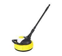 Vertical Wall High Speed Pressure Washer Rotary Brush, Compatible with Karcher Long Handle Patio Floor Cleaner Head Dirt Removal for Outdoor