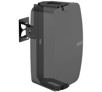 Vertical Wall Mount for Sonos Five & Sonos Play 5 Gen 2 Mount, Black 1 Pack | Adjustable Swivel & Tilt,Heavy-Duty Metal Build,Anti-Scratch Padded Cushions,Cable Access for Easy Charging,Hardware Included