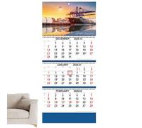 Vertical Wall Planner 2026 - Monthly Date Organizer, Suspended Schedule Display, Event Tracking Board, Holiday Management Chart, Tool