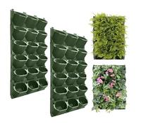 Vertical Wall Planter Set with Auto-Watering System for Indoor and Outdoor Gardening