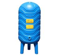 Vertical Well Pressure Tank, PE Water Storage Tank for Well Pump, Pressurized House Water Tank with Installation Kit for Car Washing, Garden Irrigation