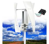 Vertical Wind Turbine 14000W, 3 Blades, 12V/24V/48V/110V/220V Kit with Controller for Industrial Energy Equipment
