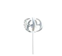Vertical Wind Turbine 8000W Vertical Axis Wind Turbine Generator for Home 8KW 12V 24V 48V Small Low Noise Windmill(Bianco,OneColor)