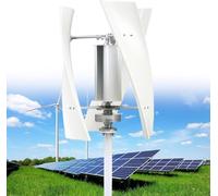 Vertical Wind Turbine Generator Kit 16000W 20000W Axis Home Windmill Hybrid System with Controller for,Business,Industrial Energy Supply(16000W,12V)