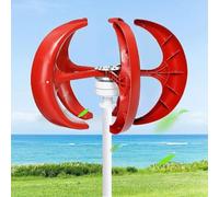 Vertical Wind Turbine Generator Kit, 400W Power Output with Adjustable Windward Direction, Ideal for Educational Demonstrations and Indoor Decorative Use