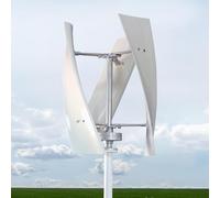 Vertical Wind Turbine Generator Kit - 6000W 3 Phase AC Output for Home Power Energy Production, 12V-220V