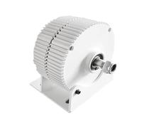 Vertical Wind Turbine Low Speed 1000W 12V 24V 48V Gearless Permanent Magnet DIY Wind Turbine Generator Alternator Motor(WB,Single Shaft_12V_1000W)