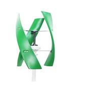 Vertical Wind Turbine Vertical Wind Turbine nerators for Home Farm 5000W 12V 24V 48V Maglev Low Speed 5KW Small Windmill(Green-Acc,OneColor)