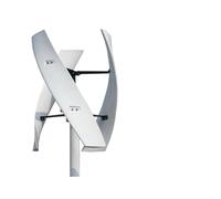 Vertical Wind Turbine Vertical Wind Turbine nerators for Home Farm 5000W 12V 24V 48V Maglev Low Speed 5KW Small Windmill(White-Acc,48V)