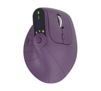 Vertical Wireless Mouse Rechargeable Bluetooth-Compatible +2.4GHz Wireless Vertical Ergonomic Optical Mouse 1000/1200/1600/2400 DPI Laptops Computer PC Mice, for Laptop Laptop PC MacBook Window