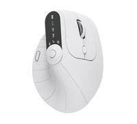 Vertical Wireless Mouse Rechargeable Bluetooth-Compatible +2.4GHz Wireless Vertical Ergonomic Optical Mouse 1000/1200/1600/2400 DPI Laptops Computer PC Mice, for Laptop Laptop PC MacBook Window