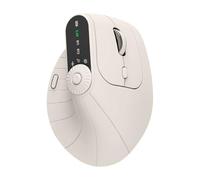 Vertical Wireless Mouse Rechargeable Bluetooth-Compatible +2.4GHz Wireless Vertical Ergonomic Optical Mouse 1000/1200/1600/2400 DPI Laptops Computer PC Mice, for Laptop Laptop PC MacBook Window