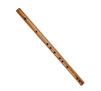 Vertical Wooden Piccolo Flute, F Key, Easy-Blow Intonation, Compact Small Musical Instrument with Storage Bag, for Beginners and Practice