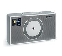 Vertico Portable DAB Radio CD Player for Home, 28W FM/DAB/DAB+ Radio with Bluetooth + AUX, Stereo System, LCD Display, Remote Control, Alarm Clock, MP3 & Streaming, Wall Mount DAB Radio Mains Powered