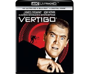 Vertigo - 4K UHD + Blu-ray - Alfred Hitchcock James Stewart Kim Novak - NEW