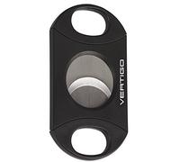 Vertigo by Lotus Big Daddy Double Action Black Cigar Cutter Giant 80 Ring Gauge