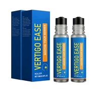 Vertigo Ease Essential Oil Roll-On, Natural Aromatherapy Roller for Travel Comfort, Gentle Botanical Blend for Daily Balance-Care Routine, Soothing Motion & Commute Companion(2 * 10ML)