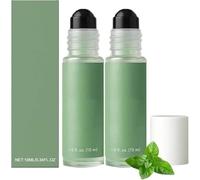 Vertigo Relief Roll On, Anti Dizzy Essential Oil Roller, Portable Steady Ear Vertigo Roll-on for Travel & Daily Use, Plant-Based Cooling Oil for Temples, Neck & Behind Ears (2P)