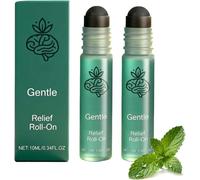 Vertigo Roll Against Vertigo Roll-On, Anti-Vertigo Roll-On, Fast Acting Essential Oils, Natural Soothing Oils for Dizziness Support, Nausea (2 Pieces)