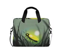 Vertigo Swirl Background Man Laptop Sleeve Case Cute Computer Bag messenger bags for Work Journey with Strap Handle, 13 14 15.6 inch