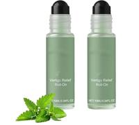 VertiSooth-Anti-Dizzy Roll-On, Fast-Acting Essential Oils, Natural Roll-On VertigoRelief, Natural Ingredients Can Quickly RelieveDizziness, Rebalance Your Body Naturally (2pcs)