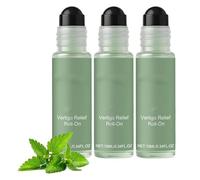 VertiSooth-Anti-Dizzy Roll-On, Fast-Acting Essential Oils, Natural Roll-On VertigoRelief, Natural Ingredients Can Quickly RelieveDizziness, Rebalance Your Body Naturally (3pcs)