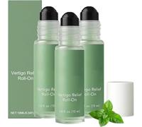Vertisooth Anti-Dizzy Roll-On,Fast-Acting Essential Oils,Ready to Use Roller,Natural Ingredients Can Quickly Relieve Dizziness,Rebalance Your Body Naturally (3pcs, Natural)