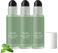 VertiSooth Anti-Dizzy Roll-On, Natural 10ml Vertigo Relief Roller with Essential Oils, Portable Motion Sickness Support, Quick-Dry Aromatherapy Roller for Neck (30ML, Fresh)