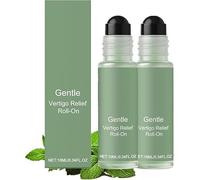 VertiSooth Anti-Dizzy Roll-On, Natural 10ml Vertigo Relief Roller with Essential Oils, Portable Motion Sickness Support, Quick-Dry Aromatherapy Roller for Neck (20ML, Fresh)