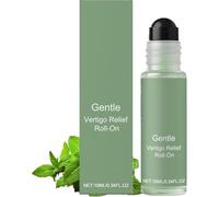 VertiSooth Anti-Dizzy Roll-On, Natural 10ml Vertigo Relief Roller with Essential Oils, Portable Motion Sickness Support, Quick-Dry Aromatherapy Roller for Neck (10ML, Fresh)