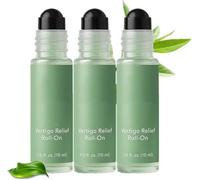 Vertisooth Anti-Dizzy Roll-On, Natural Roll-On Vertigo Relief, Fast-Acting Essential Oils, Natural Ingredients Can Quickly Relieve Dizziness, Easy to Use Roller, Dizzy Relief for Daily Care (3Pcs)