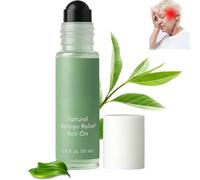 Vertisooth Anti-Dizzy Roll-On, Vertigo Ease Roller 10ml, Natural & Fast-Acting Essential Oils for Vertigo and Dizziness Support, Quick Aid for Nausea & Body Imbalance (1Pcs)