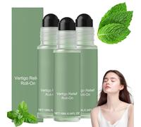 VertiSooth Anti-Dizzy Roll-On, VertiSoothe Roll-On Antimareos, Vertisoothe Roller, Natural Ingredients Can Quickly Relieve Dizziness (3 Pcs)