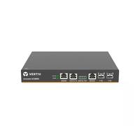 Vertiv Avocent 4-Port ACS800 Serial Console with analog modem, external AC/DC Power Brick - Jumper cord: Plug C14 to connector C13