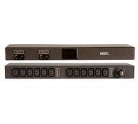 Vertiv Geist Basic power distribution unit (PDU) 12 AC outlet(s) 1U Black