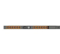 Vertiv MUR5MGM0-12P027-2C20A9A00-S power distribution unit (PDU) 12 AC outlet(s) Black