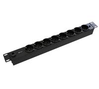 Vertiv PowerGo Basic (Standard) Rack Power Distribution Unit | rPDU | 1U | 230V | 16A |3.6kW | 50/60Hz | 8 German Schuko inlet | Horizontal