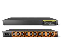 Vertiv UI10014L power distribution unit (PDU) 10 AC outlet(s) 1U Black