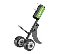 VERTO Weed remover (without handle) in black; 19 x 10 cm; made of stainless steel + ABS; adjustable attachment with screws to allow the use of any handle; circle 4.5 x 2.3 cm