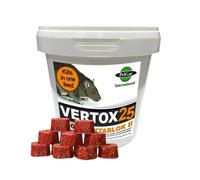 VERTOX 25 OKTABLOK II Rat & Mouse Killer Bait Blocks 300g Tub