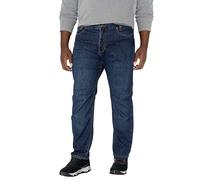 Vertx Defiance Mens Tactical Jeans, Stretch, Relaxed Fit Heavy-Duty Pants with 11 Pockets for EDC CCW Outdoor Gear, Dark Stonewash, 38W x 32L US