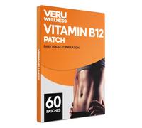 Veru Wellness B12 Energy Patch, Natural Patch B12, Garcinia - Self Adhesive Time Release Patch (60 Days)
