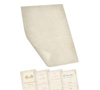 Verus Certificate Paper, Cream Decorative Effect, Similar to Parchment Paper for Printing & Writing - 100 Sheets, A4, Double Sided, Printer Friendly, 100 GSM - Astra Print