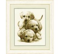 Vervaco 1-Piece LABRADOR Puppies